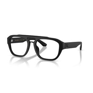 Dolce & Gabbana DG3415 2525 Matte Black Frame 55mm Men's Eyeglasses
